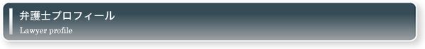 弁護士プロフィール